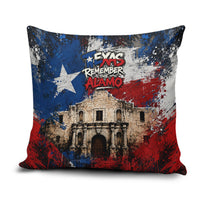 Texas Remember The Alamo Pillow Cover Distressed Splatter Paint Texan Pride