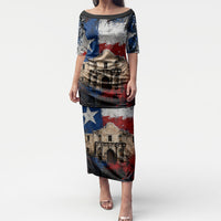 Texas Remember The Alamo Puletasi Distressed Splatter Paint Texan Pride