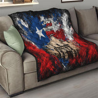 Texas Remember The Alamo Quilt Distressed Splatter Paint Texan Pride