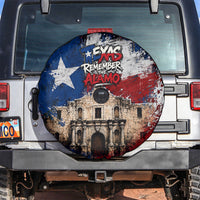 Texas Remember The Alamo Spare Tire Cover Distressed Splatter Paint Texan Pride
