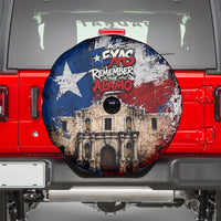 Texas Remember The Alamo Spare Tire Cover Distressed Splatter Paint Texan Pride