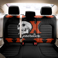 Generation X Skull Back Car Seat Cover Retro Distressed Grunge Edgy Nostalgia