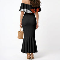 Generation X Skull Mermaid Dress Retro Distressed Grunge Edgy Nostalgia