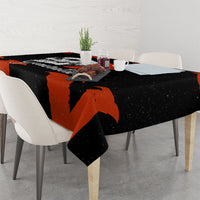 Generation X Skull Tablecloth Retro Distressed Grunge Edgy Nostalgia