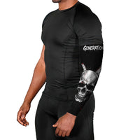 Generation X Skull Arm Sleeves Distressed Heavy Metal Grunge