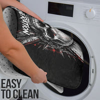 Generation X Skull Bathroom Set Distressed Heavy Metal Grunge