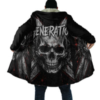 Generation X Skull Cloak Distressed Heavy Metal Grunge