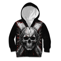 Generation X Skull Kid Hoodie Distressed Heavy Metal Grunge