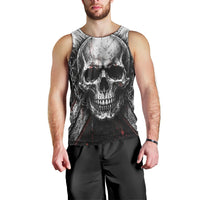 Generation X Skull Men Tank Top Distressed Heavy Metal Grunge