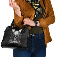 Generation X Skull Shoulder Handbag Distressed Heavy Metal Grunge