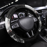 Generation X Skull Steering Wheel Cover Distressed Heavy Metal Grunge