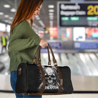 Generation X Skull Travel Bag Distressed Heavy Metal Grunge