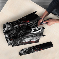 Generation X Skull Umbrella Distressed Heavy Metal Grunge