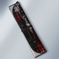 Generation X Mohawk Skull Auto Sun Shade Distressed Punk Rock Grunge