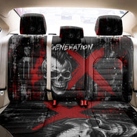 Generation X Mohawk Skull Back Car Seat Cover Distressed Punk Rock Grunge