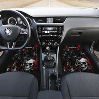 Generation X Mohawk Skull Car Mats Distressed Punk Rock Grunge