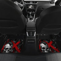 Generation X Mohawk Skull Car Mats Distressed Punk Rock Grunge