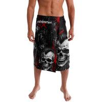 Generation X Mohawk Skull Lavalava Distressed Punk Rock Grunge