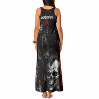 Generation X Mohawk Skull Tank Maxi Dress Distressed Punk Rock Grunge