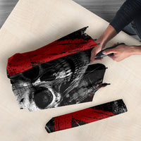 Generation X Mohawk Skull Umbrella Distressed Punk Rock Grunge