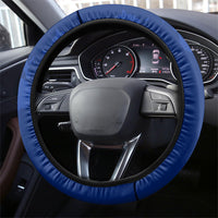 Diabetes Awareness Ribbon Steering Wheel Cover Floral Blue Ribbon World Map