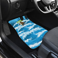 Bigfoot Sasquatch I'd Rather Be Fishing Car Mats Funny Angler Humorous Outdoors Graphic Art