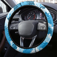 Bigfoot Sasquatch I'd Rather Be Fishing Steering Wheel Cover Funny Angler Humorous Outdoors Graphic Art