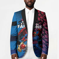 Personalized Antigua And Barbuda Cricket Blazer Falcons Mascot Sport Style