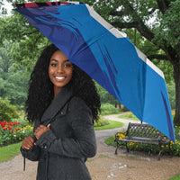 Personalized Antigua And Barbuda Cricket Umbrella Falcons Mascot Sport Style
