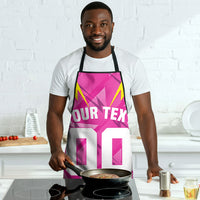 Personalized Barbados Tridents Apron Cricket Mascot Dynamic Anime Art