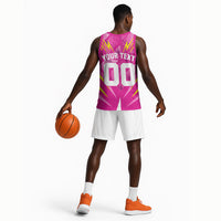 Personalized Barbados Tridents Basketball Jersey Cricket Mascot Dynamic Anime Art