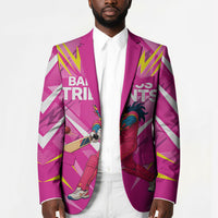 Personalized Barbados Tridents Blazer Cricket Mascot Dynamic Anime Art