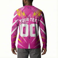 Personalized Barbados Tridents Button Sweatshirt Cricket Mascot Dynamic Anime Art