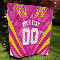 Personalized Barbados Tridents Quilt Cricket Mascot Dynamic Anime Art