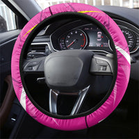 Barbados Tridents Steering Wheel Cover Cricket Mascot Dynamic Anime Art