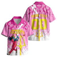 Personalized Barbados Tridents Cricket Kid Hawaiian Shirt Trident Graphic Splash Pattern Caribbean Sport