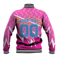 Personalized Barbados Cricket Tridents Baseball Jacket Graphic Geometric Dynamic Sports Mascot