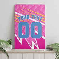 Personalized Barbados Cricket Tridents Canvas Wall Art Graphic Geometric Dynamic Sports Mascot