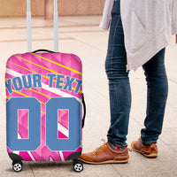 Personalized Barbados Cricket Tridents Luggage Cover Graphic Geometric Dynamic Sports Mascot
