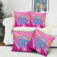 Personalized Barbados Cricket Tridents Pillow Cover Graphic Geometric Dynamic Sports Mascot