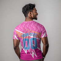 Personalized Barbados Cricket Tridents T shirt Graphic Geometric Dynamic Sports Mascot