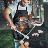 Labor Day Apron Strong Hands Build Nations Patriotic Grunge Tools