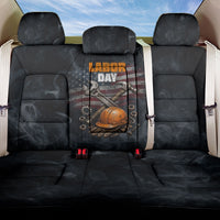 Labor Day Back Car Seat Cover Strong Hands Build Nations Patriotic Grunge Tools
