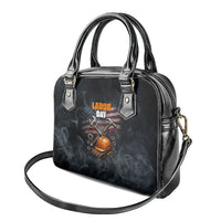 Labor Day Shoulder Handbag Strong Hands Build Nations Patriotic Grunge Tools