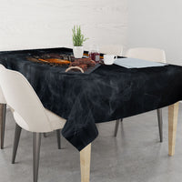 Labor Day Tablecloth Strong Hands Build Nations Patriotic Grunge Tools