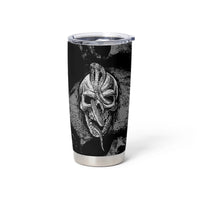 Skull Pattern Tumbler Cup I'm Never Alone - My Demon Are With Me 24/7 - Wonder Print Shop