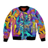 High Feel Skull Bomber Jacket What Is Heaven - Wonder Print Shop