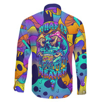 High Feel Skull Family Matching Off Shoulder Short Dress and Hawaiian Shirt What Is Heaven - Wonder Print Shop