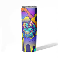 High Feel Skull Skinny Tumbler What Is Heaven - Wonder Print Shop