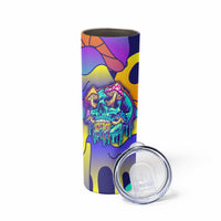 High Feel Skull Skinny Tumbler What Is Heaven - Wonder Print Shop